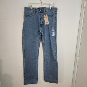 NWT Levi’s 505 Regular Fit Jeans Men’s 36x36 | Classic Blue Denim